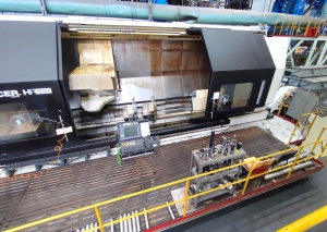 Многоосевого токарно-фрезерного станка с ЧПУ GMTK ACCURACER hr-800X6000 для обработки изделия «Чехол» (инв.№ 008000787)