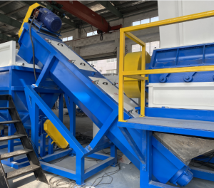 Линия мойки для переработки ПВД пленки