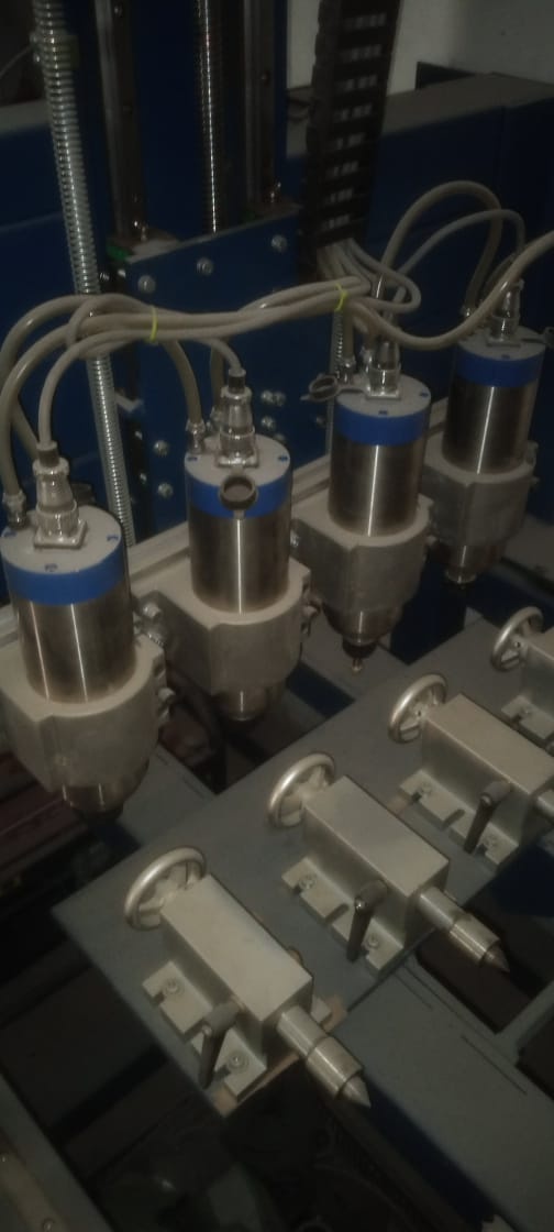 Станок с ЧПУ 4х осный поворотный