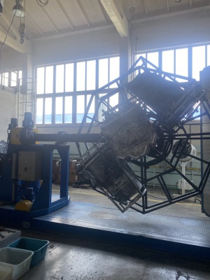 Машина ROTOBOX RB 3502 B для ротационного формования (спекания) полых изделий из пластмасс