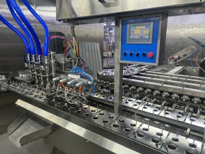 Линия экструзии мороженого стакан и рожок