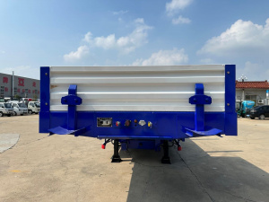 Полуприцеп-трал с трапами TONGYADA CTY9603TDPS низкорамный, 3-оси,тновый