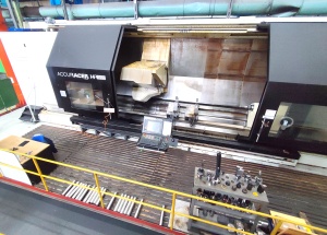 Многоосевого токарно-фрезерного станка с ЧПУ GMTK ACCURACER hr-800X6000 для обработки изделия «Чехол» (инв.№ 008000787)