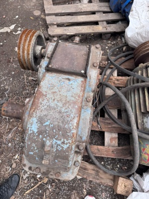 Двигатель с редуктором 30 кВт