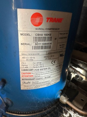 Чиллер Trane 174 кВт