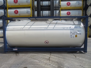 Танк-контейнер тип Т11 объём 21м3 для перевозки щелочных элементов, новый