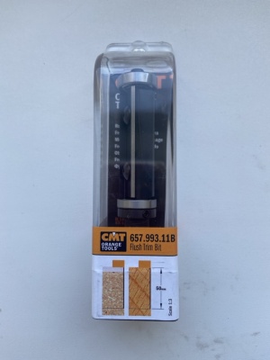 Фреза обгонная с подшипниками [в+н] со сменными ножами Z2 S=12 D=19x50x110 RH