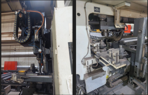 Линейка TIPO C с чпу для пробивки, сверления, термической обработки