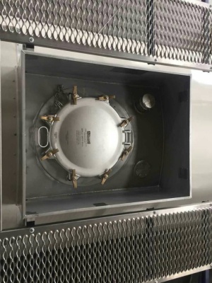 Танк-контейнер тип Т11 объём 21м3 для перевозки щелочных элементов, новый