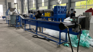 Водокольцевой двухкаскадный гранулятор с термокомпактором