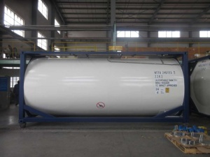 Танк-контейнер тип Т11 объём 24м3 для перевозки щелочных элементов, новый