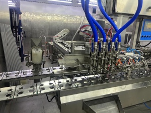 Линия экструзии мороженого стакан и рожок