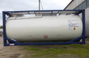 Танк-контейнер тип Т11 объём 21м3 для перевозки компонентов эмульсионных взрывчатых веществ, новый