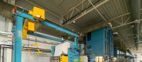 Линия по производству обоев проект WO 31380. Производство «Emerson and Renwick», Великобритания