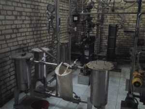 Оборудование для дезодорации масла