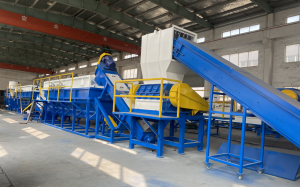 Линия мойки для переработки ПВД пленки