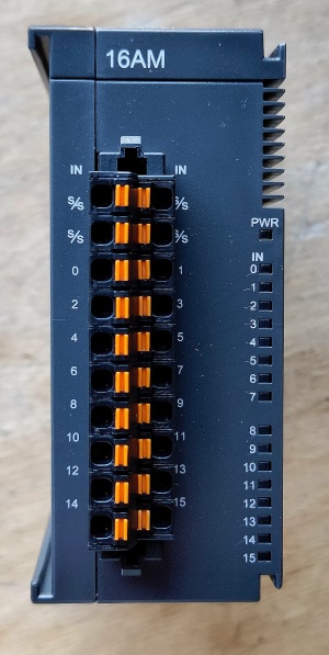 Модуль ввода дискретных сигналов AS16AM10N-A, для ПЛК DELTA AS300 / AS200