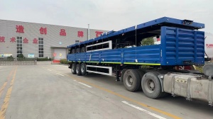 Полуприцеп с бортовой платформой TONGYADA CTY9603LBD 3-оси, новый