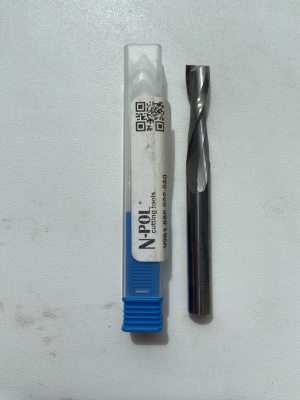 Фреза спиральная чистовая Z2 RH