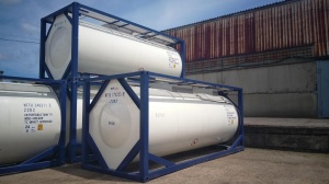 Танк-контейнер тип Т11 объём 18м3 для перевозки компонентов эмульсионных взрывчатых веществ, новый