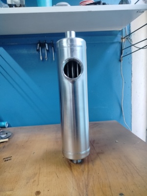 Трубчатый теплообменник для бассейна