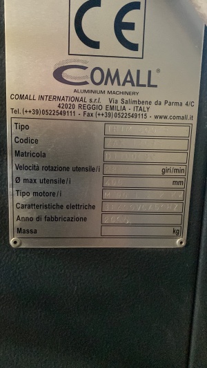 Одноголовочная маятниковая пила COMALL TRIM 400P c верхней подачей