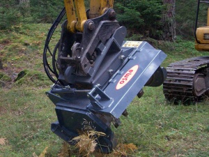 Мульчер на экскаватор