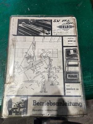 Плоскошлифовальный станок ELB SWB 15 VA II