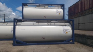 Танк-контейнер тип Т11 объём 18м3 для перевозки компонентов эмульсионных взрывчатых веществ, новый