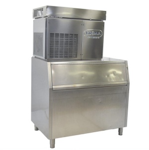 Льдогенератор (чешуя, 395кг) Brema MUSTER 350A-Q+ бункер BIN 350 (новый компрессор)