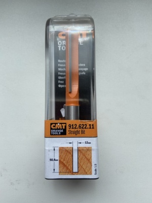 Фреза концевая CMT пазовая D=12,0 I=50,8 S=12,0 L=108,0