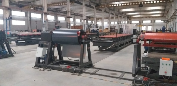 ЛИНИЯ ДЛЯ ПРОИЗВОДСТВА ПРОФЛИСТА ПС-8