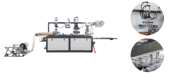 Формовочный станок (крышки, лотки, блистеры)