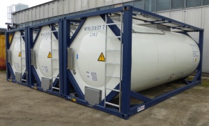 Танк-контейнер тип Т11 объём 21м3 для перевозки компонентов эмульсионных взрывчатых веществ, новый