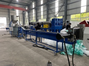 Водокольцевой двухкаскадный гранулятор с термокомпактором