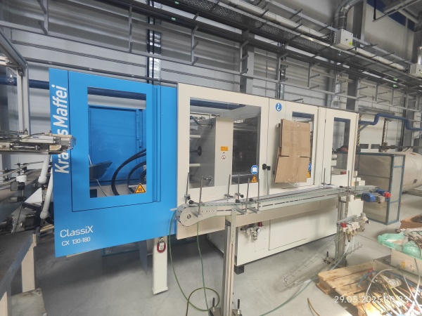 Термопластавтомат KRAUSS MAFFEI KM130 CX180( 2020 год ) 3 шт