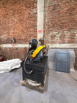 Станок BMSY 230 DG ленточнопильный полуавтоматический (маятниковый 1,3 кВТ, 430 кг)