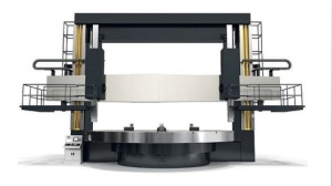 Двухстоечный вертикальный токарный станок с ЧПУ