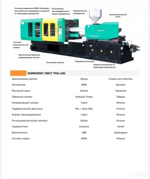 Термопластавтомат LOG 500 A8