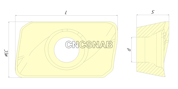 APGT1135PDFR-AK HRK10 Пластина фрезерная