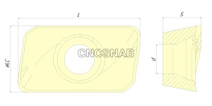 APGT1135PDFR-AK HRK10 Пластина фрезерная