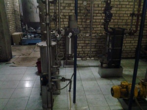 Оборудование для дезодорации масла