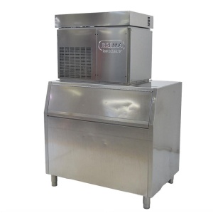 Льдогенератор (чешуя, 395кг) Brema MUSTER 350A-Q+ бункер BIN 350 (новый компрессор)
