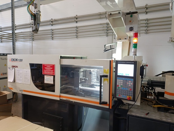 Термопластавтомат EKIN MAKINA 120 и 160 тонн, 2018 год.( турция)