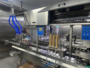 Линия экструзии мороженого стакан и рожок