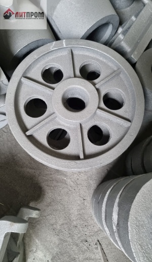 Шкив чугунный