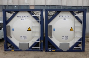 Танк-контейнер тип Т11 объём 21м3 для перевозки компонентов эмульсионных взрывчатых веществ, новый