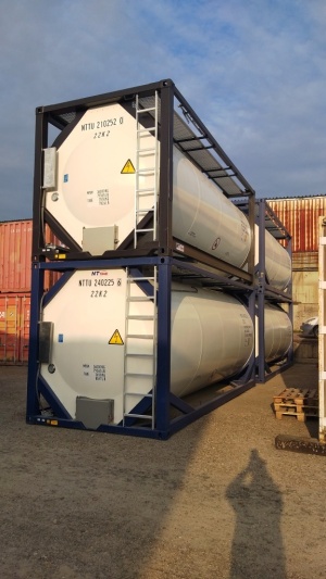 Танк-контейнер тип Т11 объём 18м3 для перевозки жидких реагентов, новый