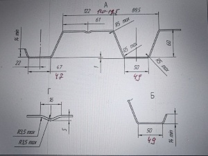 Линия для пр-ва профнастила Н-60