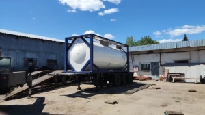 Танк-контейнер тип Т11 объём 18м3 для перевозки компонентов эмульсионных взрывчатых веществ, новый